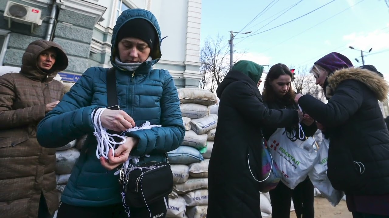 Et bilde fra episoden om dagliglivet i Ukraina i Diary from Kyiv.